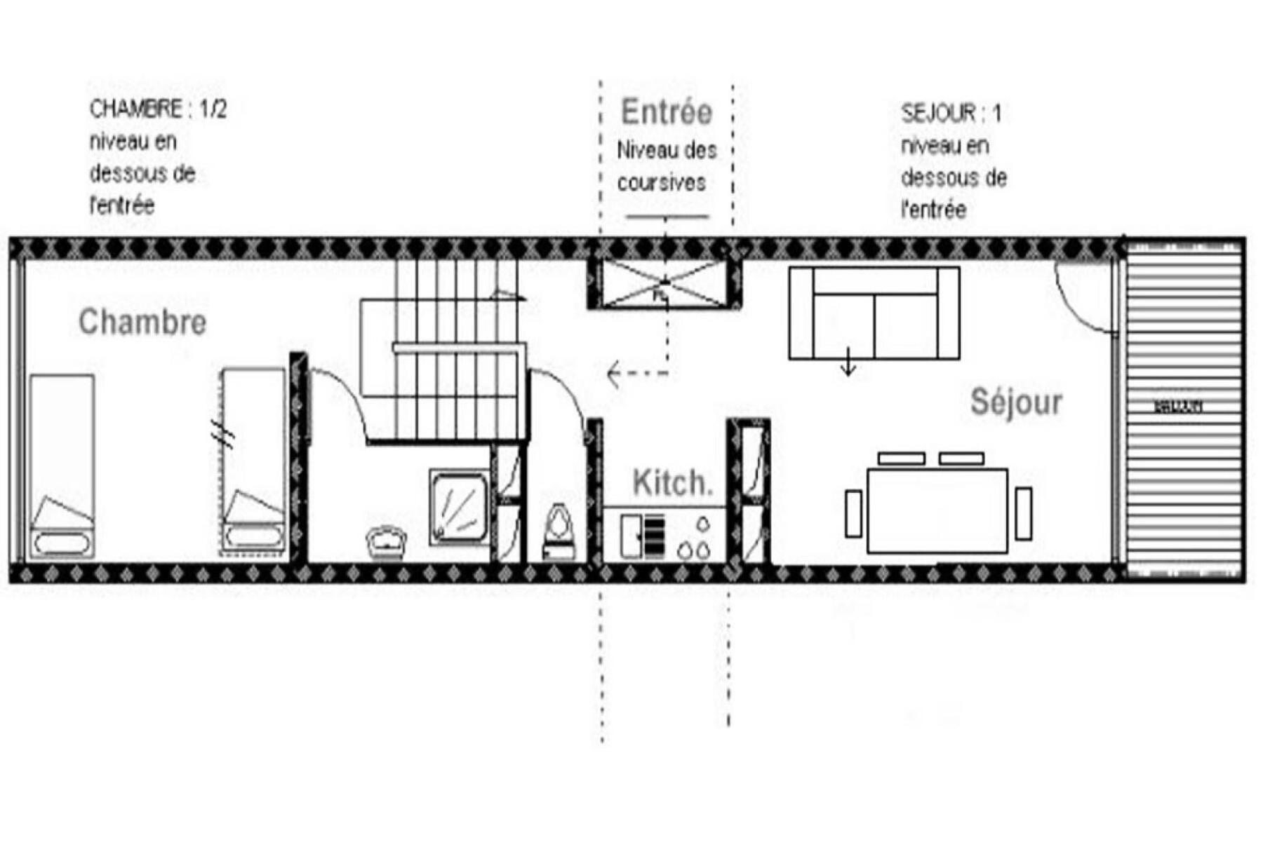 Residence Les Lauzes - Appartement Duplex Lumineux - Au Pied Des Pistes - Balcon Mae-0974 سان-مارتن-دي-بيفيل المظهر الخارجي الصورة